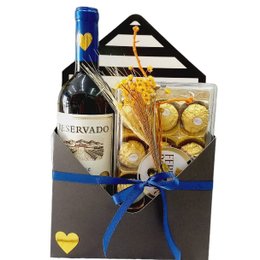 Imagem de Envelope com Vinho Reservado