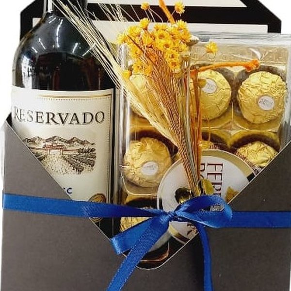Envelope com Vinho Reservado