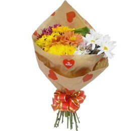 Imagem de Buquê Coração Tropical 