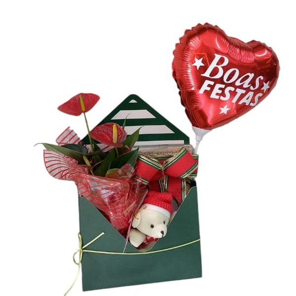 Envelope Boas Festas - Natal