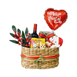 Imagem de Cesto Natalino Boas Festas - Natal