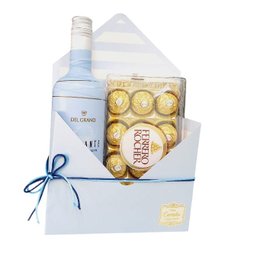 Imagem de Envelope com Vinho Frisante