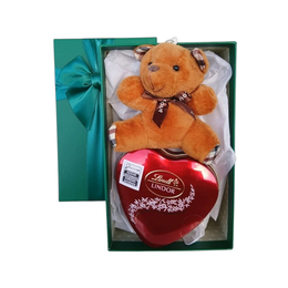 Imagem de Caixa Doce Delicadeza com Chaveiro de Pelúcia