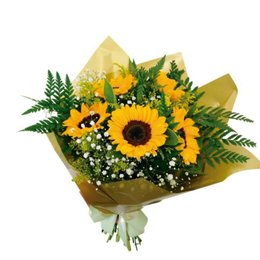 Imagem de Ramalhete Alegre com Girassois
