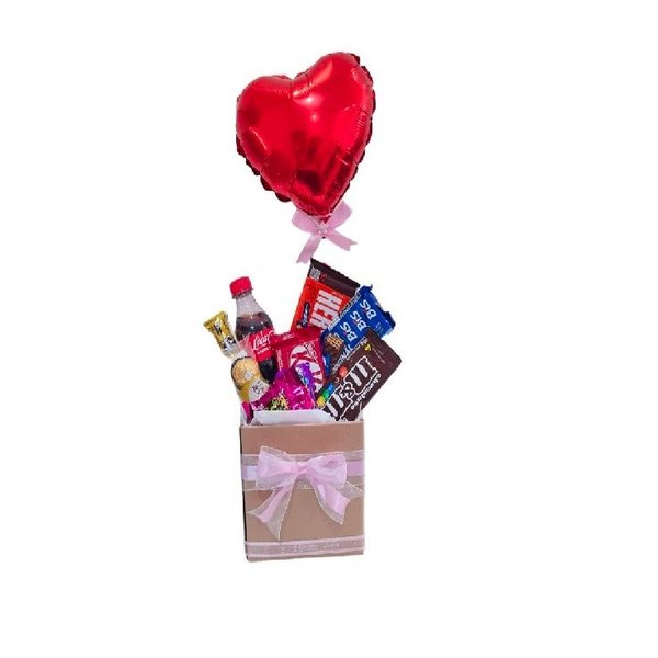 Box Chocolícia Rosa Claro