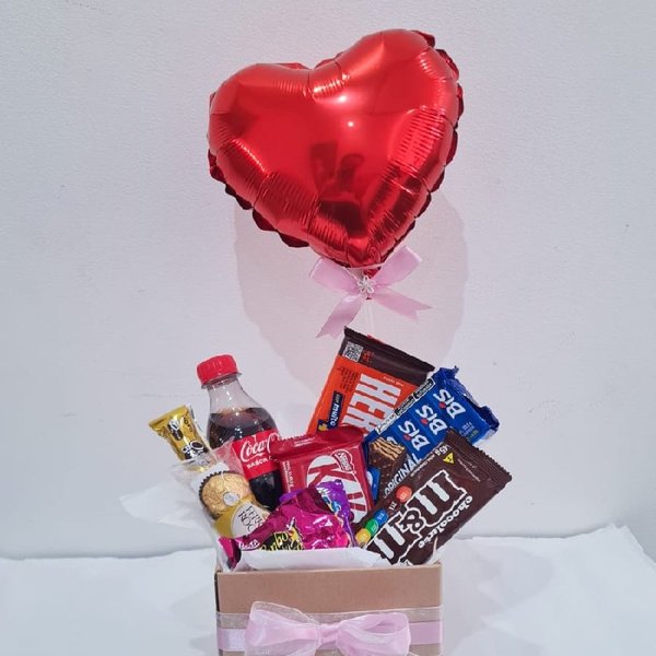 Box Chocolícia Rosa Claro