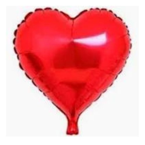 Balão Coração Vermelho 22cm