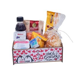 Imagem de Mini Caixote Café Da Manhã Romântico