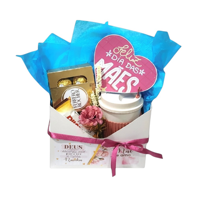 Cesta Feliz Dia das Mães com Ferrero
