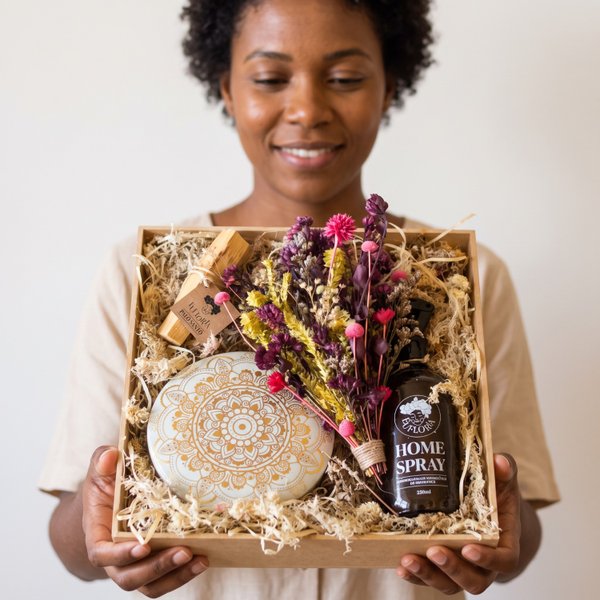 Caixa Afetiva Acássia | Ritual Aromático