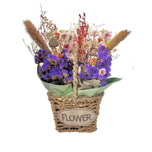 Cesta Desidratados Estatice Flowers