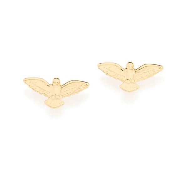  Brinco Banhado a Ouro 18k Espírito Santo
