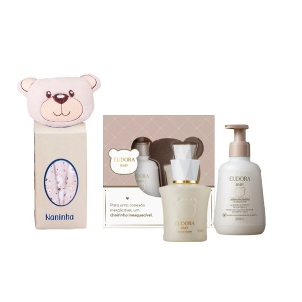 Kit  Meu 1º Presente Boas Vindas Bebê Maternidade 