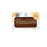 Tablete ao Leite Chocoarte Parabéns