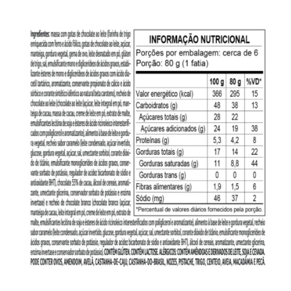 Bolo de Páscoa ao Leite e Branco 450g Cacau Show