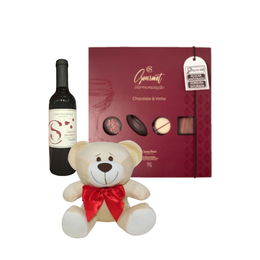 Imagem de Kit Trio Amor Chocolate e Vinho