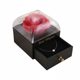 Imagem de Caixa Porta Jóias com Colar Ponto de Luz