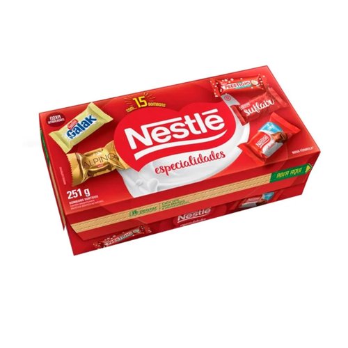 Caixa de Chocolates Nestlé