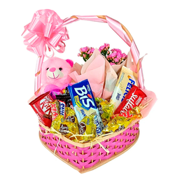 Imagem de Cesta Mimos & Chocolate 
