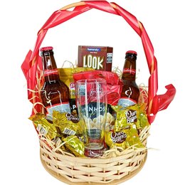 Imagem de Cesta Estilo Boteco - Petiscos, Cerveja e Muito Sabor