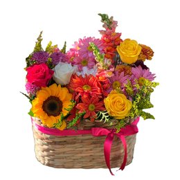 Imagem de Cesta de Flores Radiante