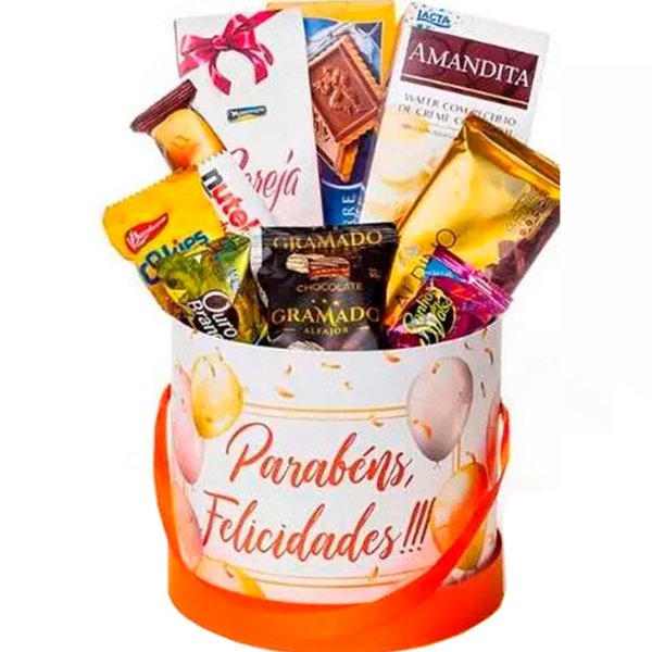 Box Parabéns Felicidades