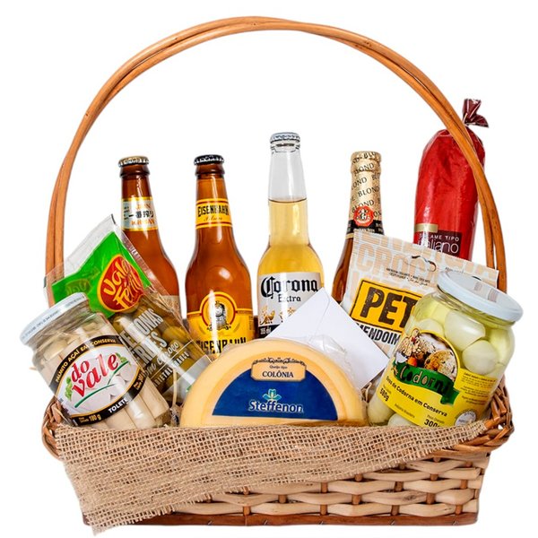 Cesta Cervejas e Aperitivos 