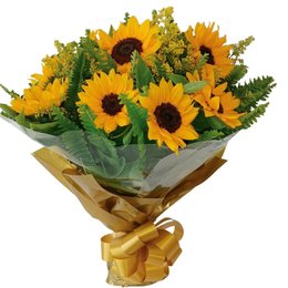 Imagem de Buquê de 10 Girassóis