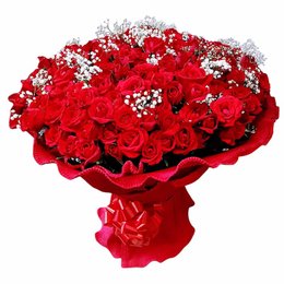 Imagem de Buquê de 200 Rosas Vermelhas 