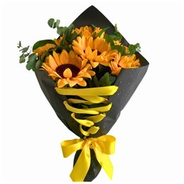Imagem de Buquê com 6 Girassois - Luxo