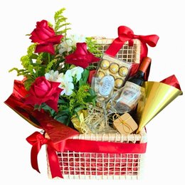 Imagem de Cesta Romântica Luxo