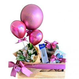 Imagem de Cesta de Aniversário Delicada