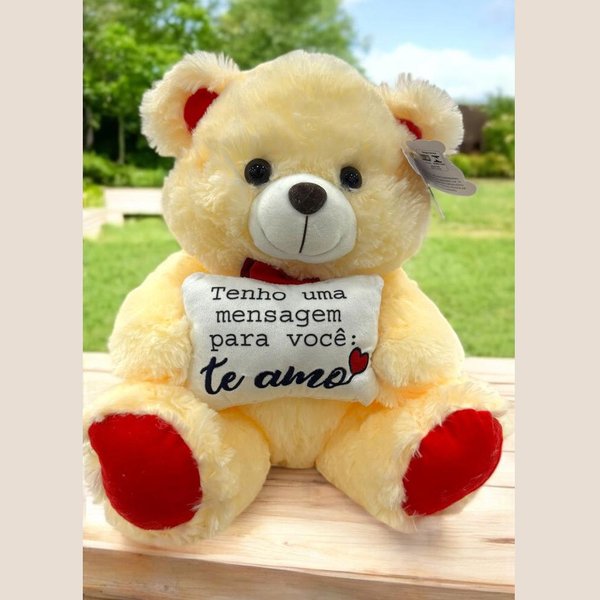 Pelúcia Urso Te Amo