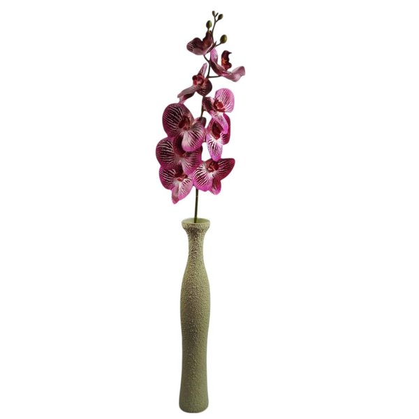 Haste Orquidea com 09 botões - Púrpura