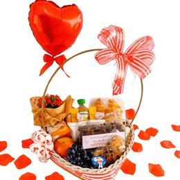 Imagem de Cesta de Café da Manhã para Data Comemorativa Completa