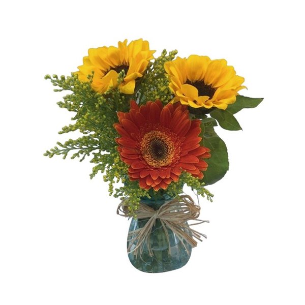 Encanto Arranjo com Flores do Campo
