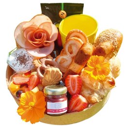 Imagem de Bandeja Redonda de Café