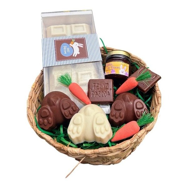 Cesta Páscoa Chocolate
