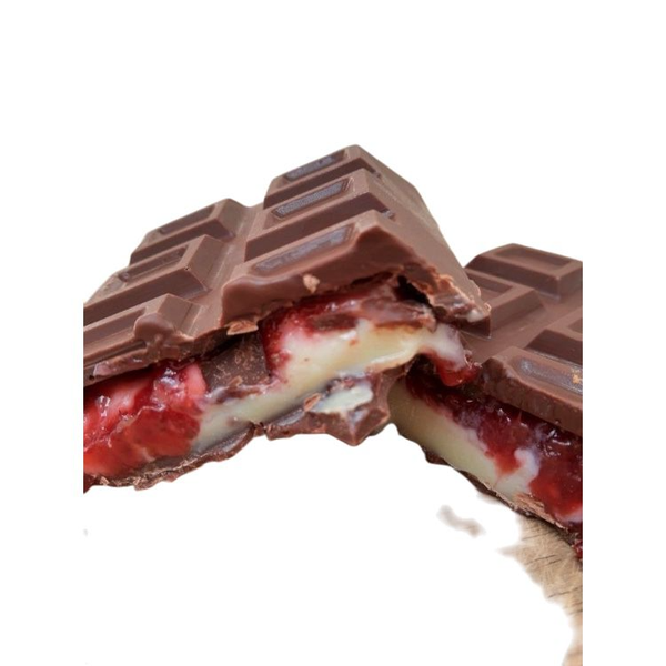 Barra Chocolate Preto Recheada