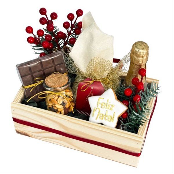 Cesta Natalina Chocolates