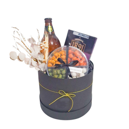 Imagem de Cesta Box Petisco com Cerveja Artesanal 