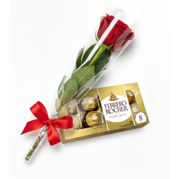 Imagem de Solitário Rosa e Ferrero