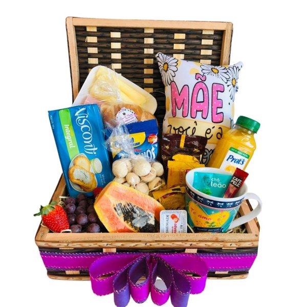 Baú Café da Manhã Médio Dia das Mães