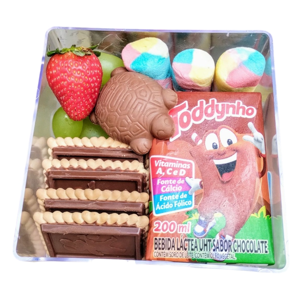 Cesta Presente Para Crianças Doces Sorrisos