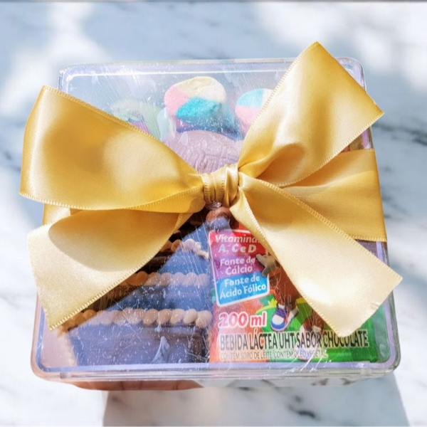 Cesta Presente Para Crianças Doces Sorrisos
