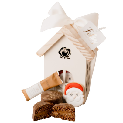 Cesta Presente Casinha do Noel Especial Natal
