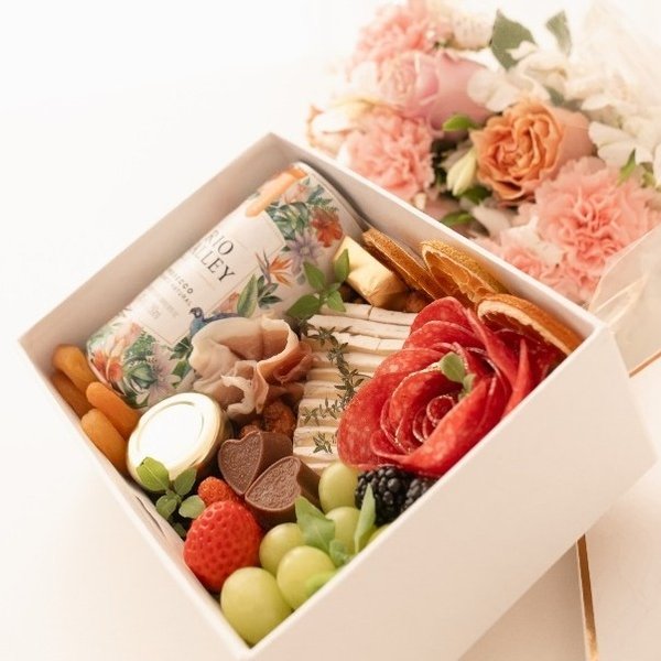 Cesta Presente Fleur Rosé
