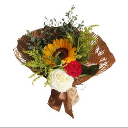 Imagem de Arranjo Mix de Flores Vibrantes