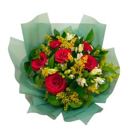 Imagem de Buquê de Rosas Vermelhas Sentimentos