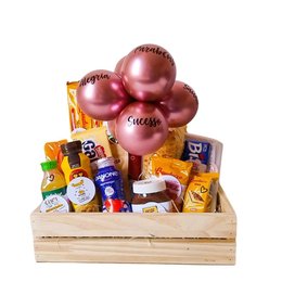 Imagem de Cesta de Cafe da Manhã Parabéns